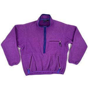 Patagonia Vibrant Purple Turtleneck Sweater